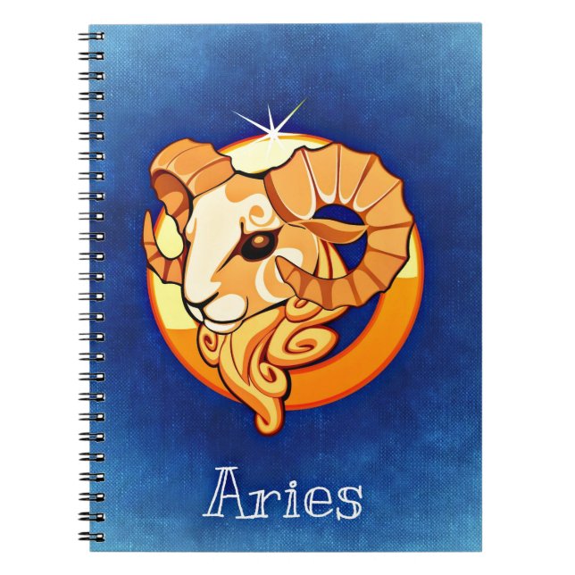 Caderno Espiral Aries, Ariete (Frente)