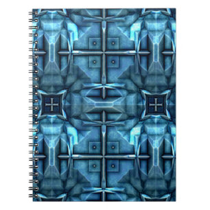 Caderno Espiral Armadura Futura de Ficção Científica 1