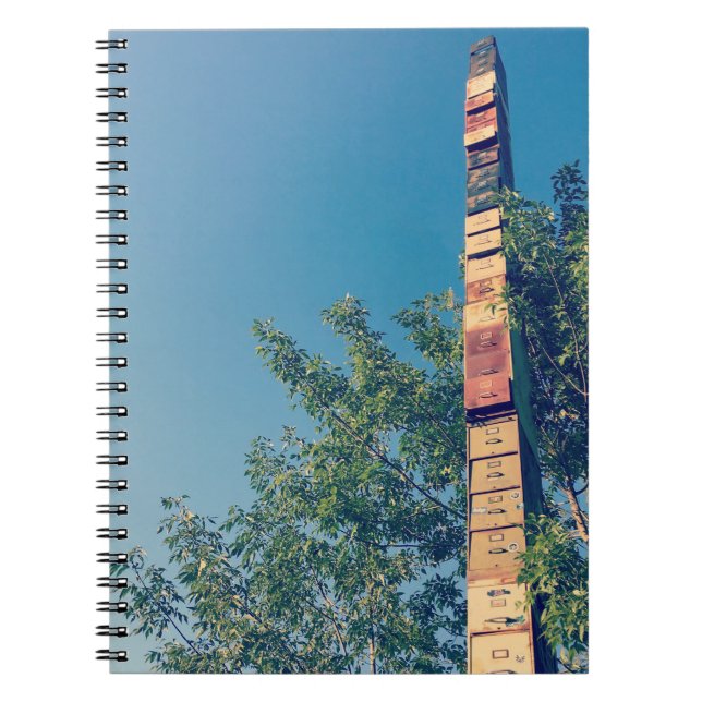 Caderno Espiral armários empilhados em burlington vermont (Frente)