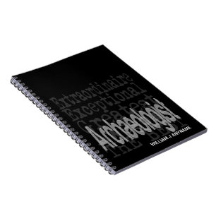 Caderno Espiral Arqueólogo Extraordinário PERSONALIZADO