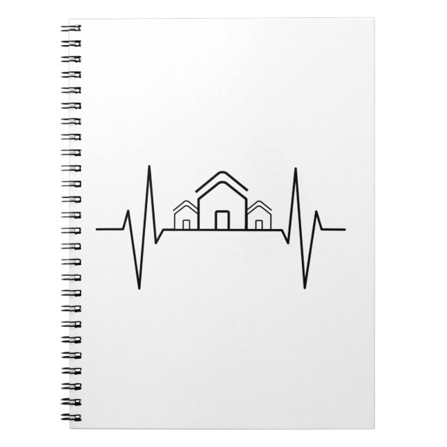 Caderno Espiral Arquiteto - Casas Arquiteto Coração (Frente)