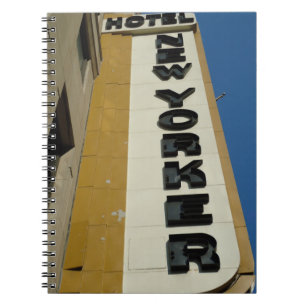 Caderno Espiral Arquitetura Art Deco - Nova York, NY