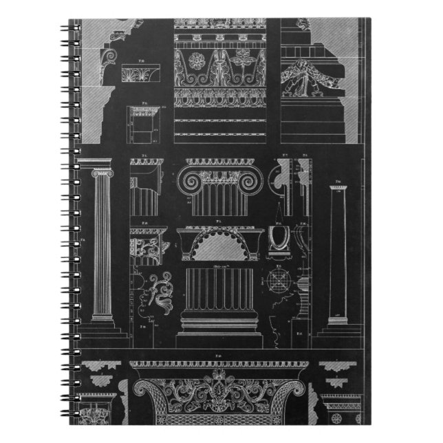 Caderno Espiral Arquitetura gráfica IV (Frente)