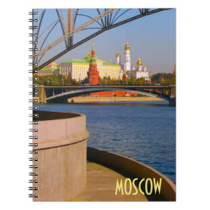 Caderno Espiral Arquitetura Paisagística da Cidade de Moscou, Krem