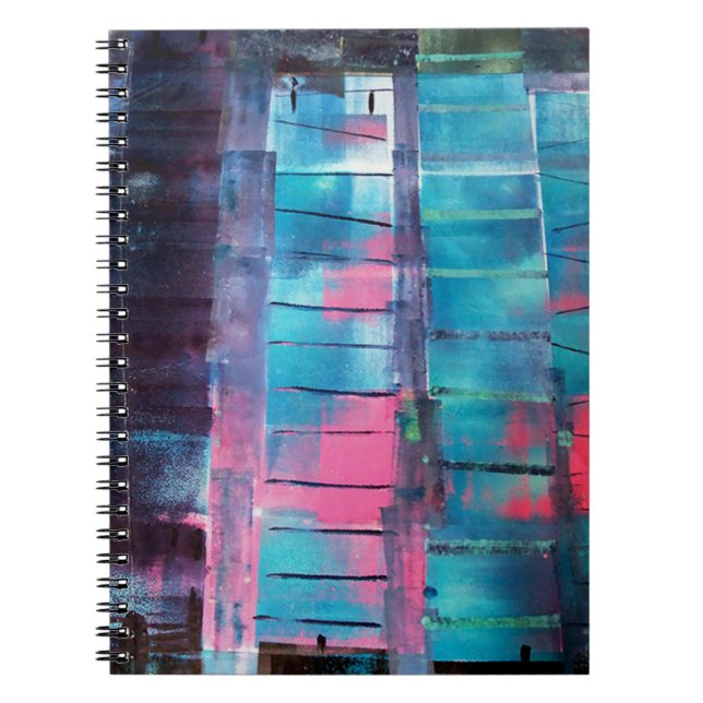 Caderno Espiral Arranha-céus (Frente)