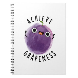 Caderno Espiral Arranque De Uvas Positivas