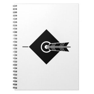 Caderno Espiral Arrow atingiu o alvo Notebooks & Journals