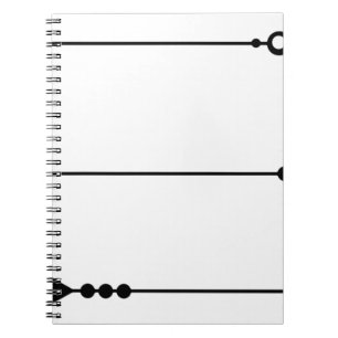 Caderno Espiral Arrows boho flecha de ouro tribal