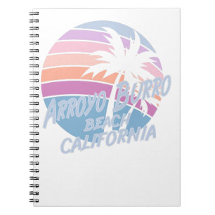 Caderno Espiral Arroyo Burro Beach California