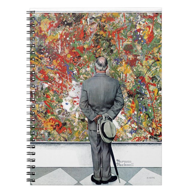 Caderno Espiral Art Connoisseur de Norman Rockwell (Frente)