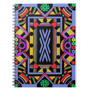 Caderno Espiral Art Deco-Mania