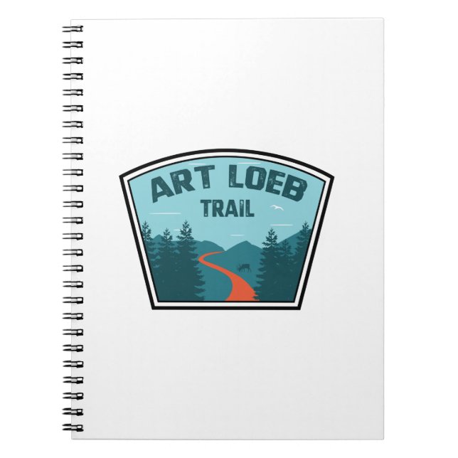 Caderno Espiral Art Loeb Trail Carolina do Norte (Frente)