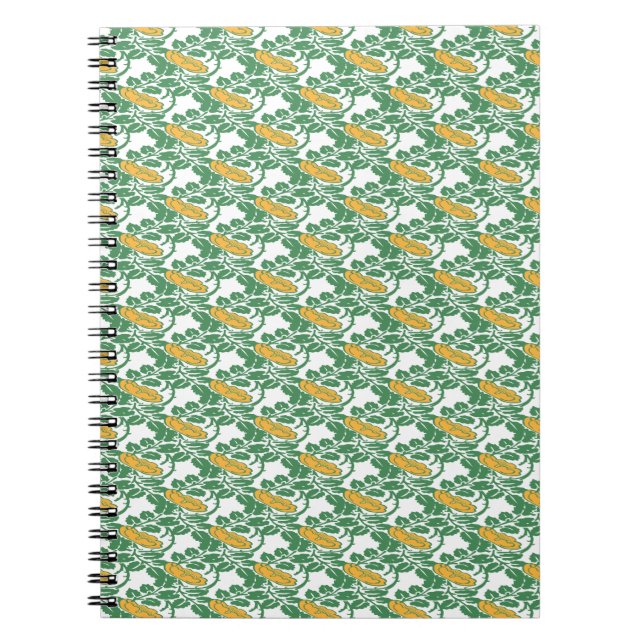 Caderno Espiral Art Nouveau Livro Verde ButterCup (Frente)