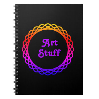 Caderno Espiral Arte