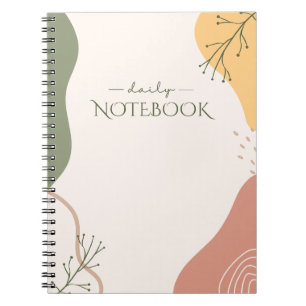 Caderno Espiral Arte abstrata