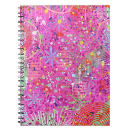 Caderno Espiral Arte Abstrata: Sonhos de Verão