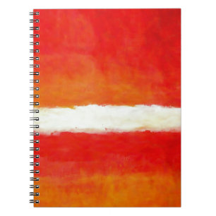 Caderno Espiral Arte Abstrato moderna - Estilo Rothko