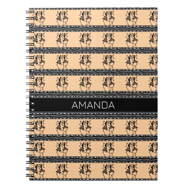 Caderno Espiral Arte Africana, Celebração (Frente)