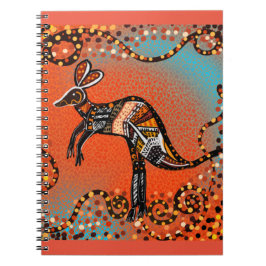 CADERNO ESPIRAL ARTE AUSTRÁLIA