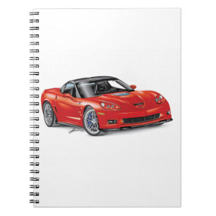 CADERNO ESPIRAL ARTE AUTOMÓVEL LEGENDÁVEL Z-R-ONE