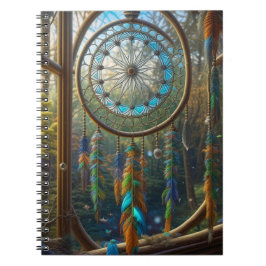 Caderno Espiral Arte bonito Intriciante de Sonhador