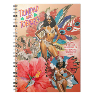 Caderno Espiral Arte do Carnaval de Trinidad e Tobago