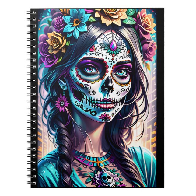 Caderno Espiral Arte do Crânio do Açúcar - Legitimidade Urbana (Frente)