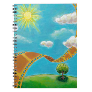 Caderno Espiral Arte do fotógrafo do filme do divertimento do