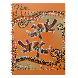CADERNO ESPIRAL ARTE DO PLATIPUS