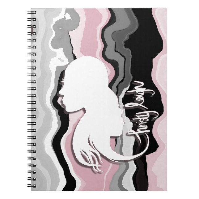 Caderno Espiral Arte e expressão de Christy Leigh (Frente)