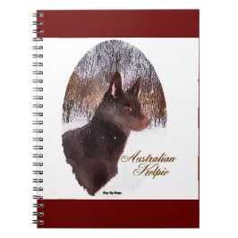 Caderno Espiral Arte em Kelpe Australiana