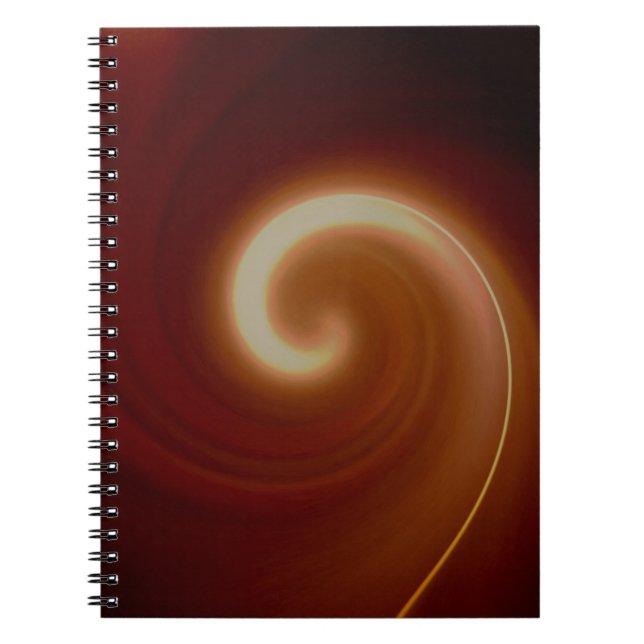 Caderno Espiral Arte Escura Espiral Clara (Frente)
