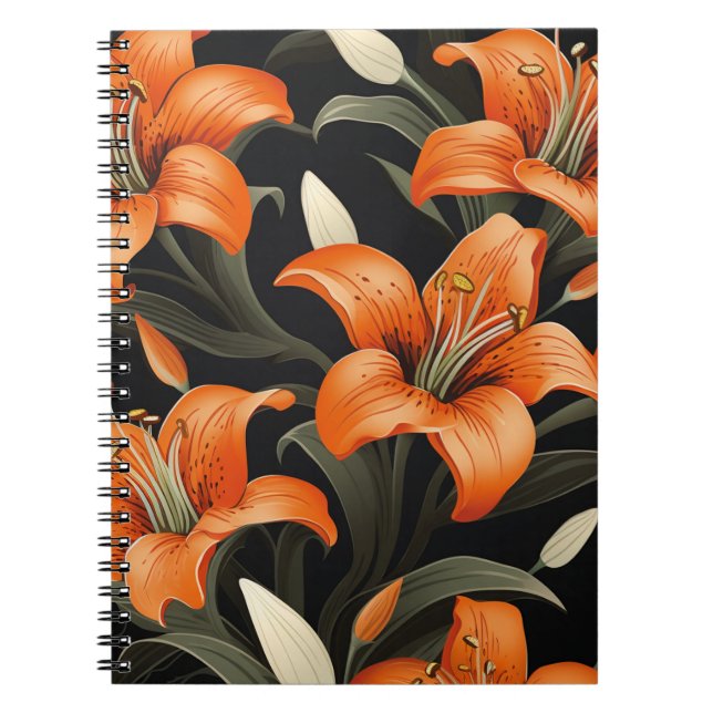 Caderno Espiral ARTE FLORAL nº 1 (Frente)