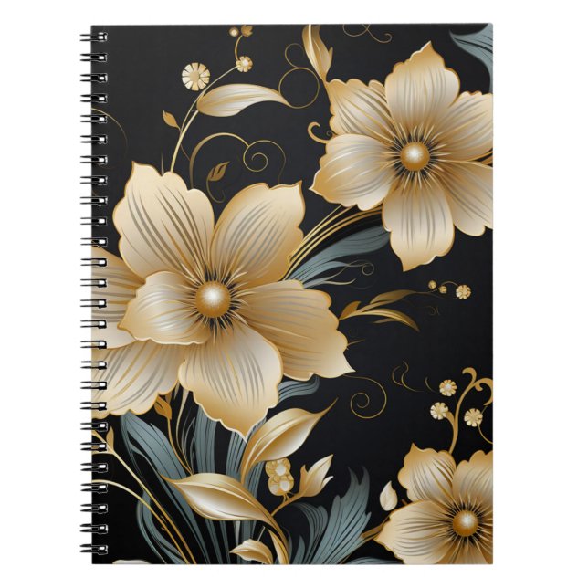 Caderno Espiral ARTE FLORAL nº 2 (Frente)