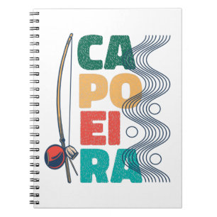 Caderno Espiral Arte Marcial Brasileira Capoeira