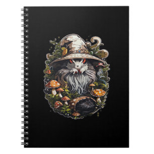 Caderno Espiral Arte Mística E Whimsigoth De Bruxa Encantadora