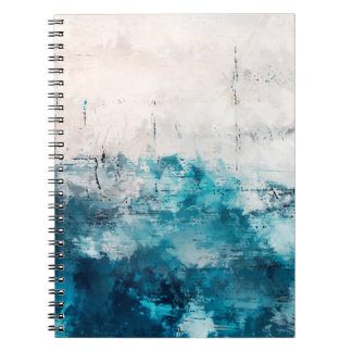 Caderno Espiral Arte moderna. trabalho de arte contemporânea color