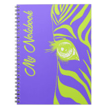 Arte Pop Neon Padrão Zebra Glam