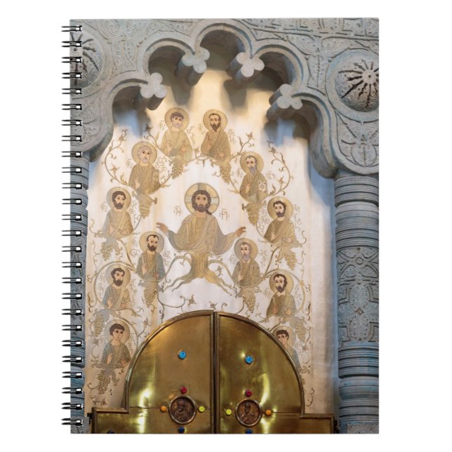 Caderno Espiral Arte Sacra Cristã (Frente)
