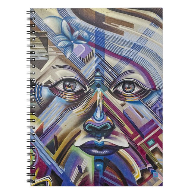Caderno Espiral Arte Urbana (Frente)