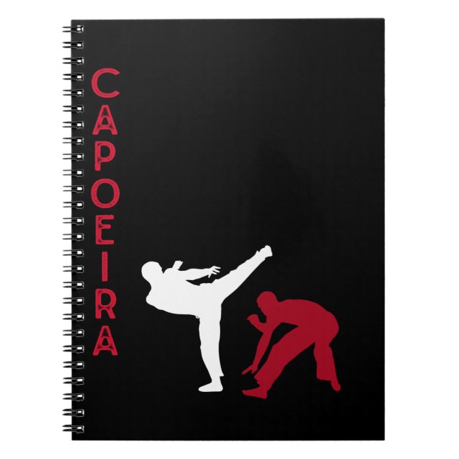 Caderno Espiral Artes Marciais Brasileiras da Capoeira (Frente)
