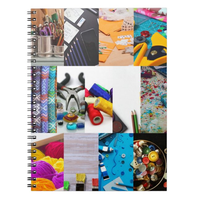 Caderno Espiral Artesanato (Frente)
