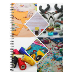 Caderno Espiral Artesanato