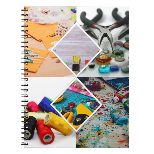 Caderno Espiral Artesanato (Frente)