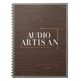 Caderno Espiral Artesão de Áudio