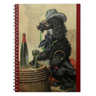 Caderno Espiral Arthur Thiele Comic Poodle no Notebook Pub Spiral