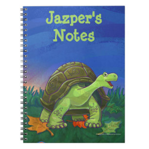 Caderno Espiral Artigos de papelaria da tartaruga