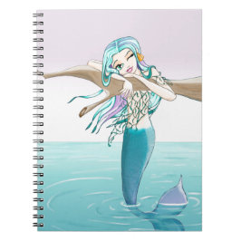 Caderno Espiral Artigos pequenos da sereia