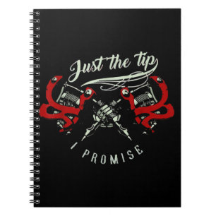 Caderno Espiral Artista De Tatuagem Apenas O Presente De Dica Para