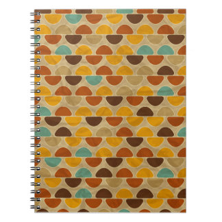 Caderno Espiral Artistic Colorful Geometric Illustration – Modern